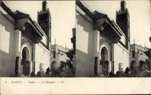 Stereo Ak Tanger Marokko, La Mosquee