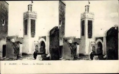 Stereo Ak Tetuan Tétouan Marokko, La Mosquee