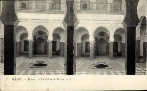 Stereo Ak Tétouan Tétouan Marokko, Der Palast von Bricha