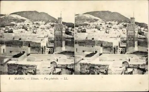 Stereo Ak Tétouan Tétouan Marokko, Gesamtansicht