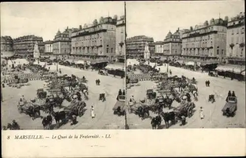 Stereo Ak Marseille Bouches du Rhône, Le Quai de la Fraternité