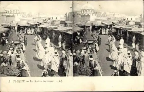 Stereo Ak Kairouan Tunesien, Les Souks