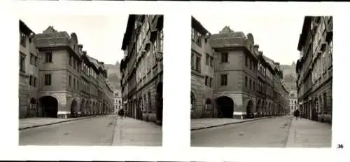 Stereo Foto Praha Prag, Kleinseite, Thomasgasse