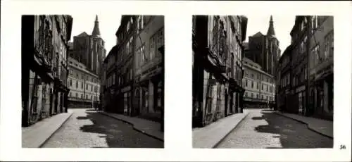 Stereo Foto Praha Prag, Altstadt, Dominikanergasse, Egidiuskirche