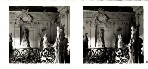 Stereo Raumbild Foto Praha Prag, Neustadt, Palais Piccolomini