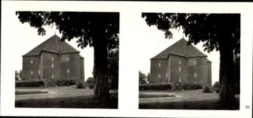 Stereo Raumbild Foto Praha Prag, Schloss Stern