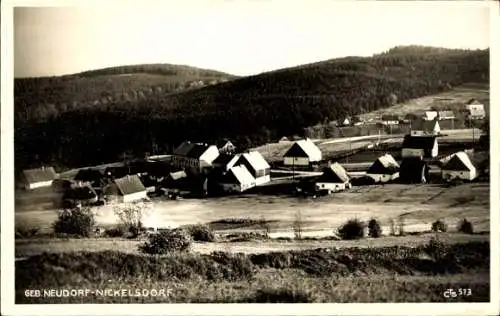 Ak Gebirgsneudorf Nickelsdorf im Burgenland, Totale