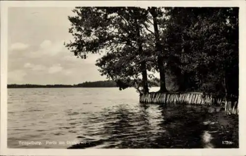 Ak Czaplinek Tempelburg Pommern, Dratzigsee