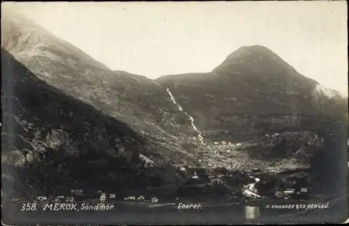 Ak Merok Geiranger Norwegen, Söndmör, Eneret, Panorama