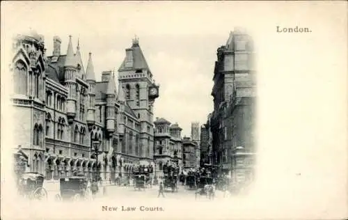 Ak London City England, Neue Gerichte