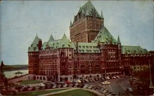Ak Quebec, Kanada, Château Frontenac