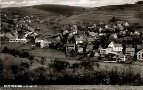Ak Mespelbrunn im Spessart Unterfranken, Totalansicht