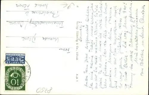 Ak Aschaffenburg in Unterfranken, Sandkirche, Sandtor