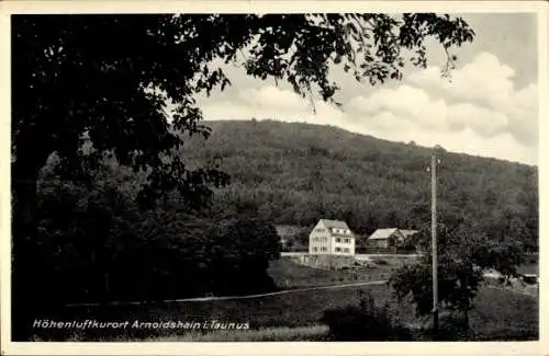 Ak Arnoldshain Schmitten im Taunus, Cafe und Pension Wagner-Rose am Forsthaus