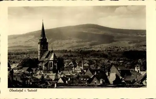 Ak Oberursel im Taunus Hessen, Totalansicht, Kirche