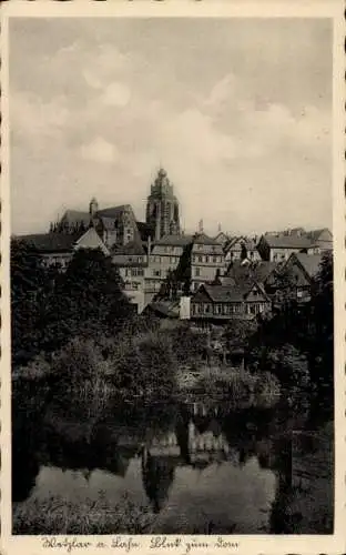 Ak Wetzlar an der Lahn, Teilansicht, Dom