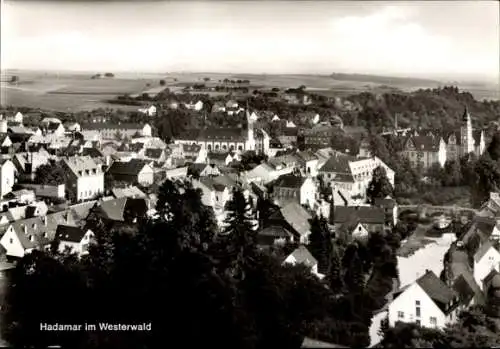 Ak Hadamar im Westerwald Hessen, Totalansicht, Kirche