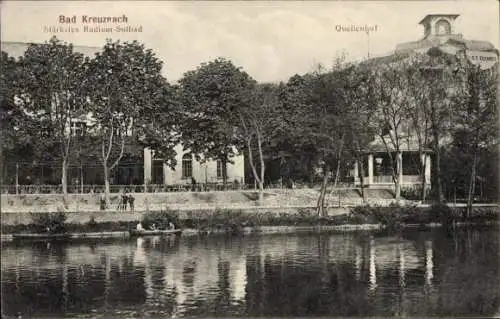 Ak Bad Kreuznach in Rheinland Pfalz, Quellenhof