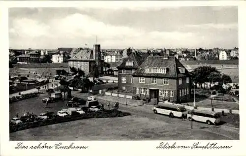 Ak Nordseebad Cuxhaven, Blick vom Leuchtturm