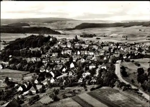 Ak Helmighausen Diemelstadt Hessen, Luftbild