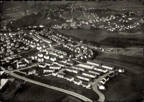 Ak Frankenberg an der Eder Hessen, Luftbild