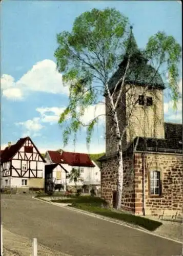 Ak Kerstenhausen Borken in Hessen, Kirche