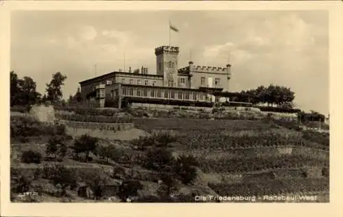 Ak Radebeul Sachsen, HO Berggaststätte Friedensburg