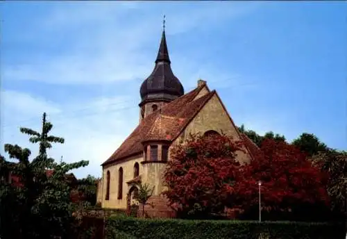 Ak Sessenheim Sesenheim Elsass Bas Rhin, Protestantische Kirche