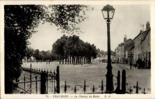 Ak Chaumont Haute Marne, Le Champ de Mars