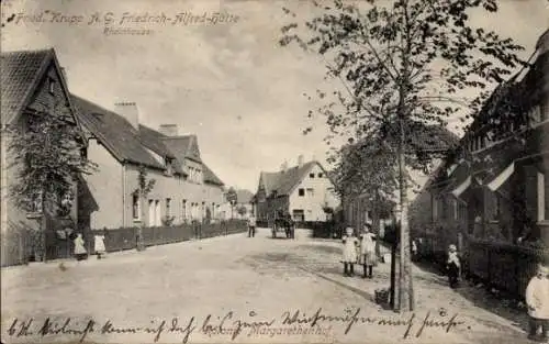 Ak Rheinhausen Duisburg im Ruhrgebiet, Kolonie Margarethenhof, Krupp AG