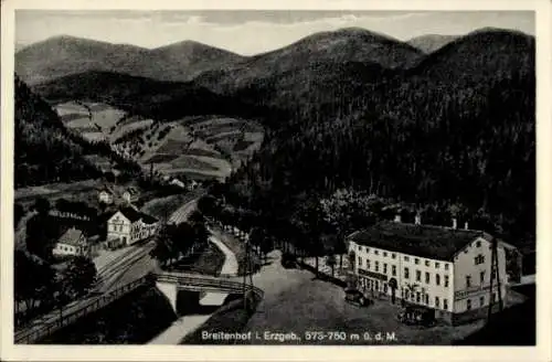Ak Breitenhof Breitenbrunn im Erzgebirge, Hammerschänke
