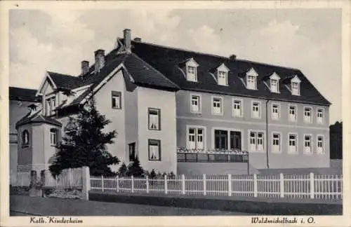 Ak Waldmichelbach Wald Michelbach im Odenwald Hessen, Katholisches Kinderheim