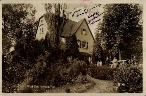 Ak Vorra an der Pegnitz Mittelfranken, Wald-Cafe