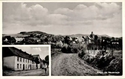 Ak Affeln Neuenrade im Sauerland, Panorama, Gasthof