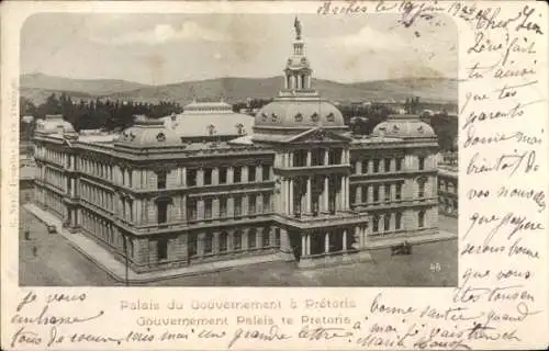 Ak Pretoria Südafrika, Palais du Gouvernement