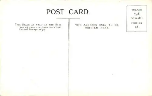 Ak Peebles Schottland, Pfarrkirche, Innenraum