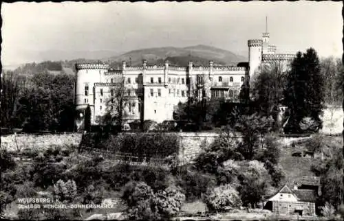 Ak Wolfsberg Kärnten, Schloss Henckel Donnersmarck