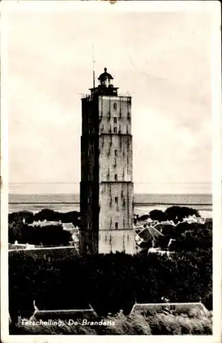 Ak Terschelling Friesland Niederlande, Brandaris, Leuchtturm