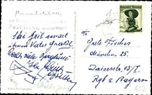 Ak Obertraun Oberösterreich, Dachstein, Krummholz-Hütte