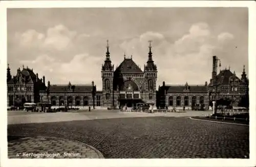 Ak s Hertogenbosch Nordbrabant Niederlande, Bahnhof