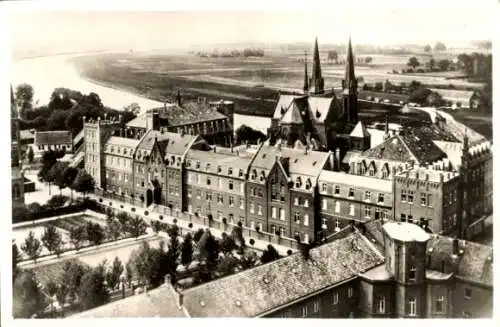 Ak Steyl Venlo Limburg Niederlande, Missionshaus St. Michael, Hauptfront