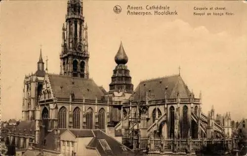 Ak Anvers Antwerpen Flandern, Kathedrale