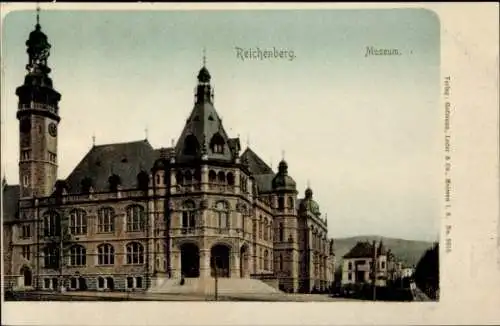 Ak Liberec Reichenberg in Böhmen, Museum