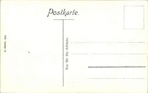 Ak Geesthacht im Herzogtum Lauenburg, Landschaft im Mondlicht