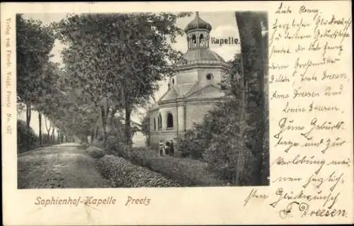 Ak Preetz in Holstein, Sophienhof-Kapelle