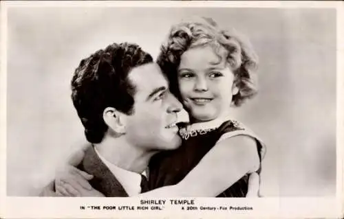 Ak Schauspielerin Shirley Temple in The poor little rich Girl