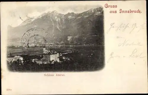 Ak Innsbruck in Tirol, Schloss Amras
