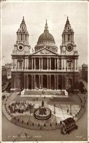 Ak London City England, St. Paul's Cathedral