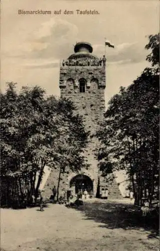 Ak Breungeshain Schotten Vogelsbergkreis, Taufstein, Bismarckturm