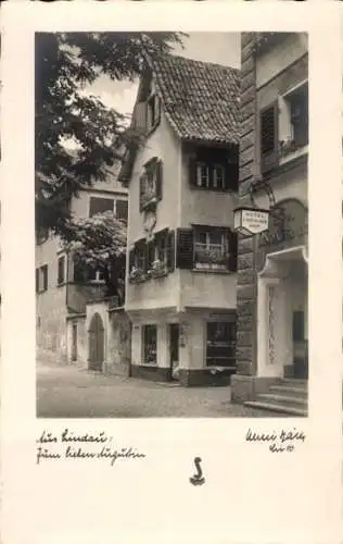 Ak Lindau im Bodensee Schwaben, Hotel Lindauer Hof